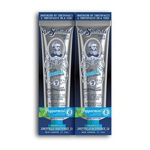 Peppermint Natural Toothpaste - Fluoride Free, 2-Pack