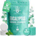 Organic Eucalyptus & Mint Shower Steamers 5-Pack