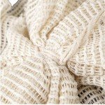 Eco-Friendly Women's Natural Loofah Set of 4