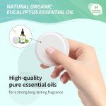 Organic Eucalyptus & Mint Shower Steamers 5-Pack