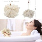 Eco-Friendly Women's Natural Loofah Set of 4