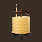 Eco-Friendly 144-Hour Beeswax Candle with Cotton Wick