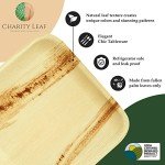 Biodegradable 10" Palm Leaf Plates (50-pack)