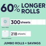 Eco-Friendly Bamboo Toilet Paper - 12 Rolls