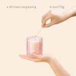 Rose & Sandalwood Scented Candle - 8 oz