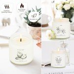 8 Pack Natural Soy Scented Candles Set