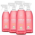 Eco-Friendly Cleaning Spray with Grapefruit Scent - 4 Pack