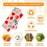 Eco-Friendly Reusable Beeswax Wraps - 9 Pack