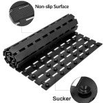 Eco-Friendly Non-Slip Bath Mat with Suction Cups