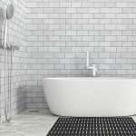 Eco-Friendly Non-Slip Bath Mat with Suction Cups