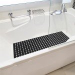 Eco-Friendly Non-Slip Bath Mat with Suction Cups