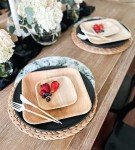 Eco-Friendly Kijani Palm Leaf Plates - 50 Pack