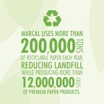 Eco-Friendly 100% Recycled Toilet Paper - 48 Rolls