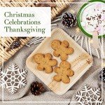 Compostable 6-Inch Square Palm Leaf Plates