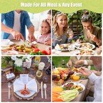 150 Count Eco-Friendly Compostable Cutlery Set