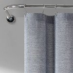 Lush Decor Eco-Friendly Recycled Cotton Shower Curtain