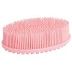 Eco-Friendly Exfoliating Silicone Body Scrubber (Pink)