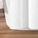Lush Decor Eco-Friendly Recycled Cotton Shower Curtain