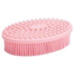 Eco-Friendly Exfoliating Silicone Body Scrubber (Pink)