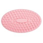 Eco-Friendly Exfoliating Silicone Body Scrubber (Pink)