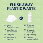 Dissolvable Toilet Bowl Cleaner Sheets - Lemon Scent