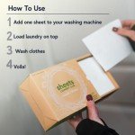 Fresh Linen Scent Laundry Sheets for 100 Loads