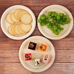 150 Pack Eco-Friendly Compostable Paper Plates