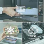 Bentgo Prep Eco-Friendly Meal Prep Containers, 10-Pack