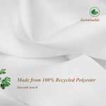 Eco-Friendly Recycled Shower Curtain Liner, 72"x72