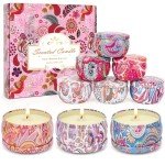 Eco-Friendly Scented Candle Gift Set for Women