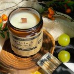 Coconut Vanilla Aromatherapy Candles for Relaxation