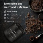 Eco-Friendly Scented Candles for Men - 4 Pack