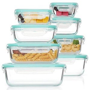 Vtopmart Eco-Friendly Glass Food Storage Containers