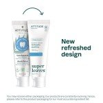 Fluoride-Free Vegan Peppermint Toothpaste, 4.2 Oz