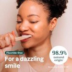 Fluoride-Free Vegan Peppermint Toothpaste, 4.2 Oz