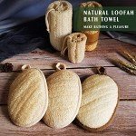 Eco-Friendly Natural Loofah Sponge Scrubber Set