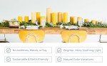 Natural Honey Scented Beeswax Pillar Candle