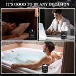 Eco-Friendly Soy Candles Set for Men - 4 Pack