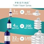 Eco-Friendly Toilet Paper Spray - Coconut Amber, 1 oz