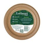 Dixie EcoSmart 100% Recycled Paper Plates, 50 Count