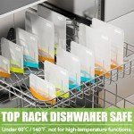 Qinline Eco-Friendly Reusable Food Storage Bags 24-Pack