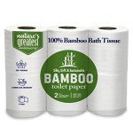 Eco-Friendly 2-Ply Tree-Free Toilet Paper, 6 Rolls