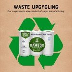 Eco-Friendly 2-Ply Tree-Free Toilet Paper, 6 Rolls