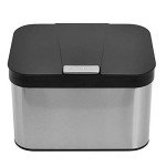 Eco-Friendly Kitchen Compost Bin with Lid - 1.13 Gallon