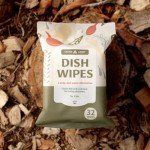 Biodegradable Pre-Moistened Camp Kitchen Dish Wipes