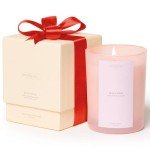 Rose & Sandalwood Scented Eco Candle - 11oz