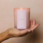 Rose & Sandalwood Scented Eco Candle - 11oz