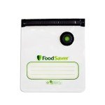 Reusable FoodSaver Vacuum Bags with Zip Closure 10L
