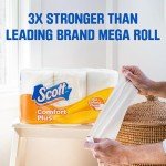 Scott Comfort Plus Toilet Paper, 12 Double Rolls
