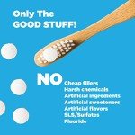 Eco-Friendly Whitening Toothpaste Tablets with Hydroxyapatite